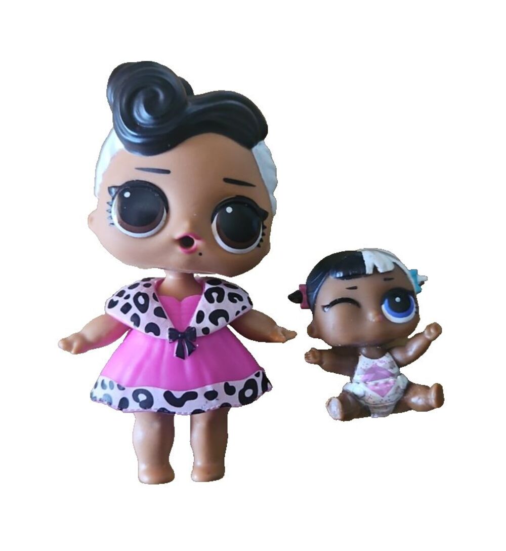LOL Surprise Dollface Big Sis Lil Sis Series 2 MGA Doll Lot Dress 2019- Fancy